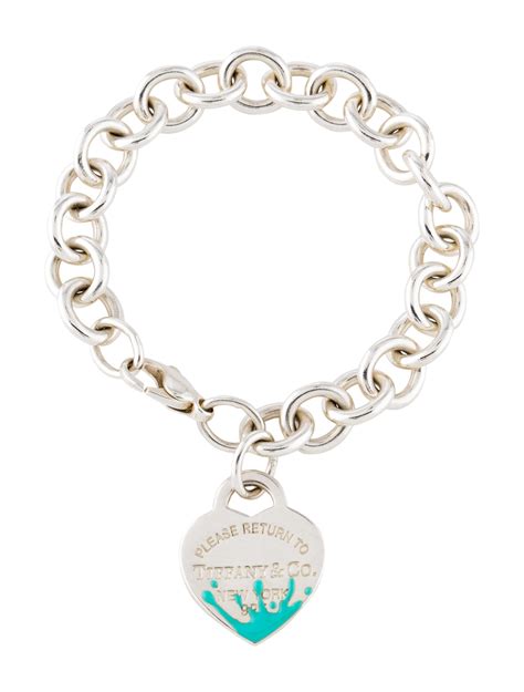 tiffany colorful heart bracelet